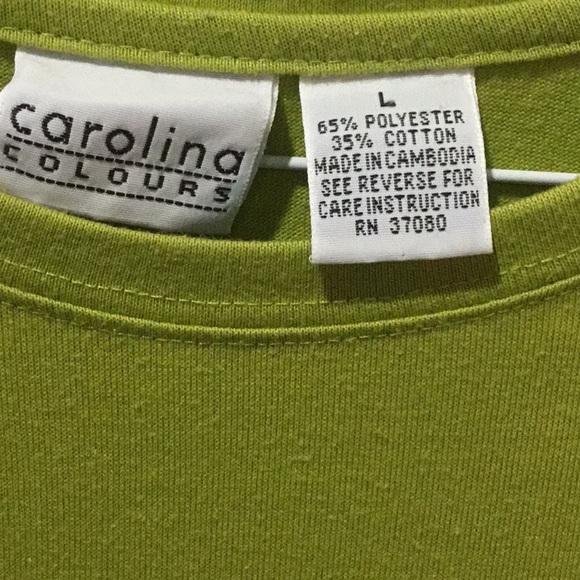 Long sleeve cotton Tee. - Picture 2 of 3